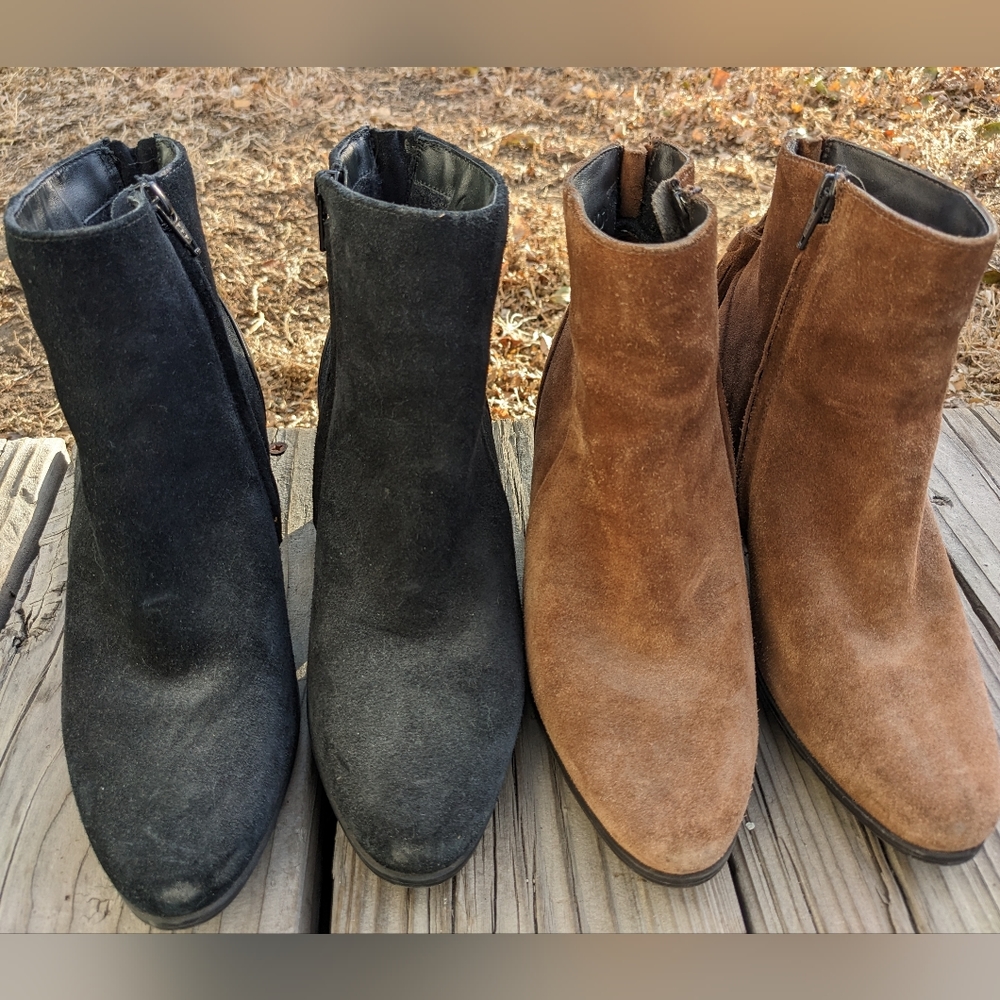 PAUL GREEN Jada Water Resistant Suede Booties